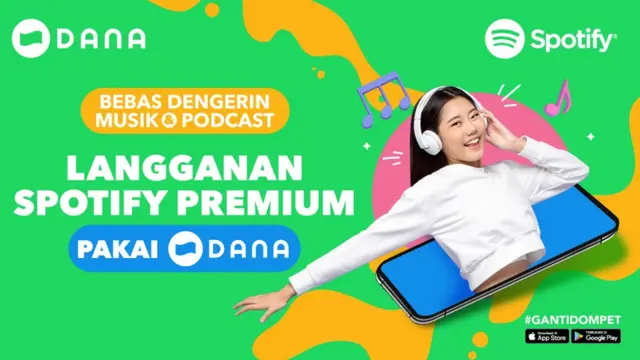 Langganan Spotify dengan DANA