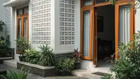 8 Kombinasi Roster dan Kayu untuk Fasad Rumah Minimalis, Tampak Elegan dan Modern