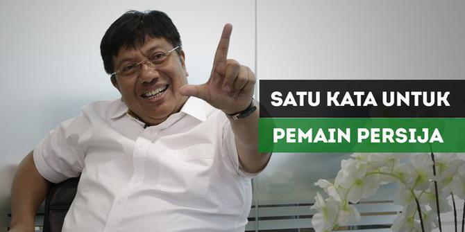 VIDEO: Satu Kata Gede Widiade untuk Pemain Persija