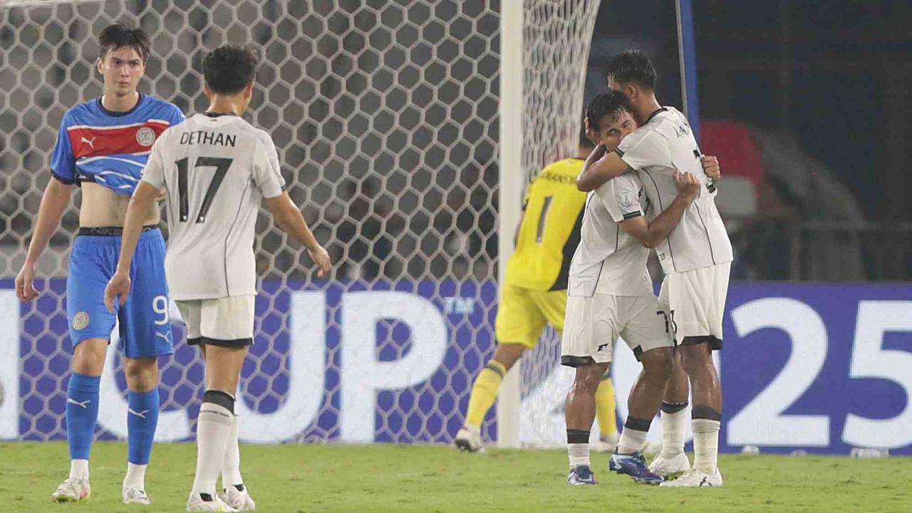 FOTO: Garuda Muda Menang Tipis atas Filipina, Tiket Semifinal Makin Dekat