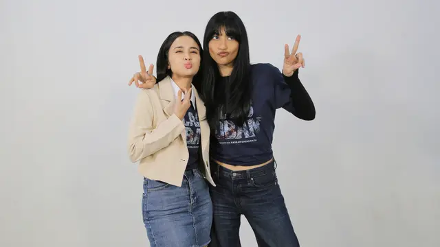 Michelle Ziudith dan Taskya Namya.