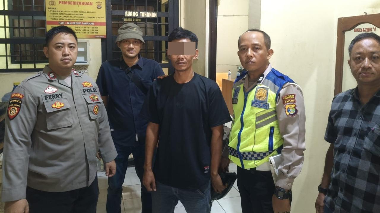 Sopir Truk Maut Menyerahkan Diri Usai Tewaskan 2 Pelajar di Pringsewu
