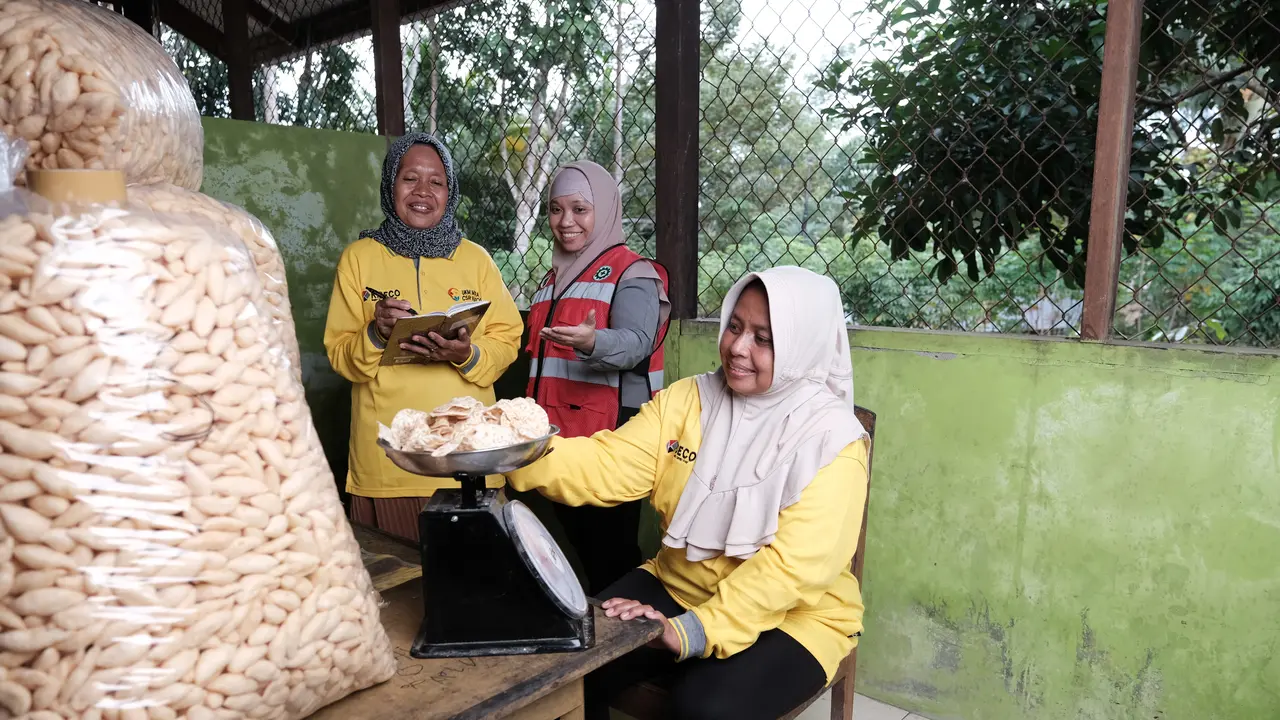 Program CSR Kideco, proyeksi ekonomi berkelanjutan. (Foto: Kideco)