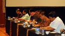 Pertemuan yang diadakan secara tertutup tersebut dalam rangka mengefakuasi arah koalisi dalam pilpres 2014 Rabu (21/5/14) (Liputan6.com/Miftahul Hayat)