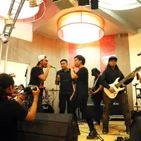 Launching album 3 To Rock (Boomerang, Grassrock, D'Bandhits) (Nurwahyunan/bintang.com)
