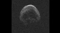 Asteroid hantu ini diabadikan langsung lewat salah satu teleskop radio besar milik NASA di observatorium Arecibo, Puerto Rico. (Doc: Mirror)