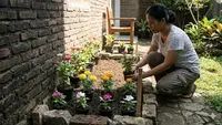 7 Cara Membuat Bedengan Bunga di Lahan Sempit agar Tetap Rapi dan Cantik