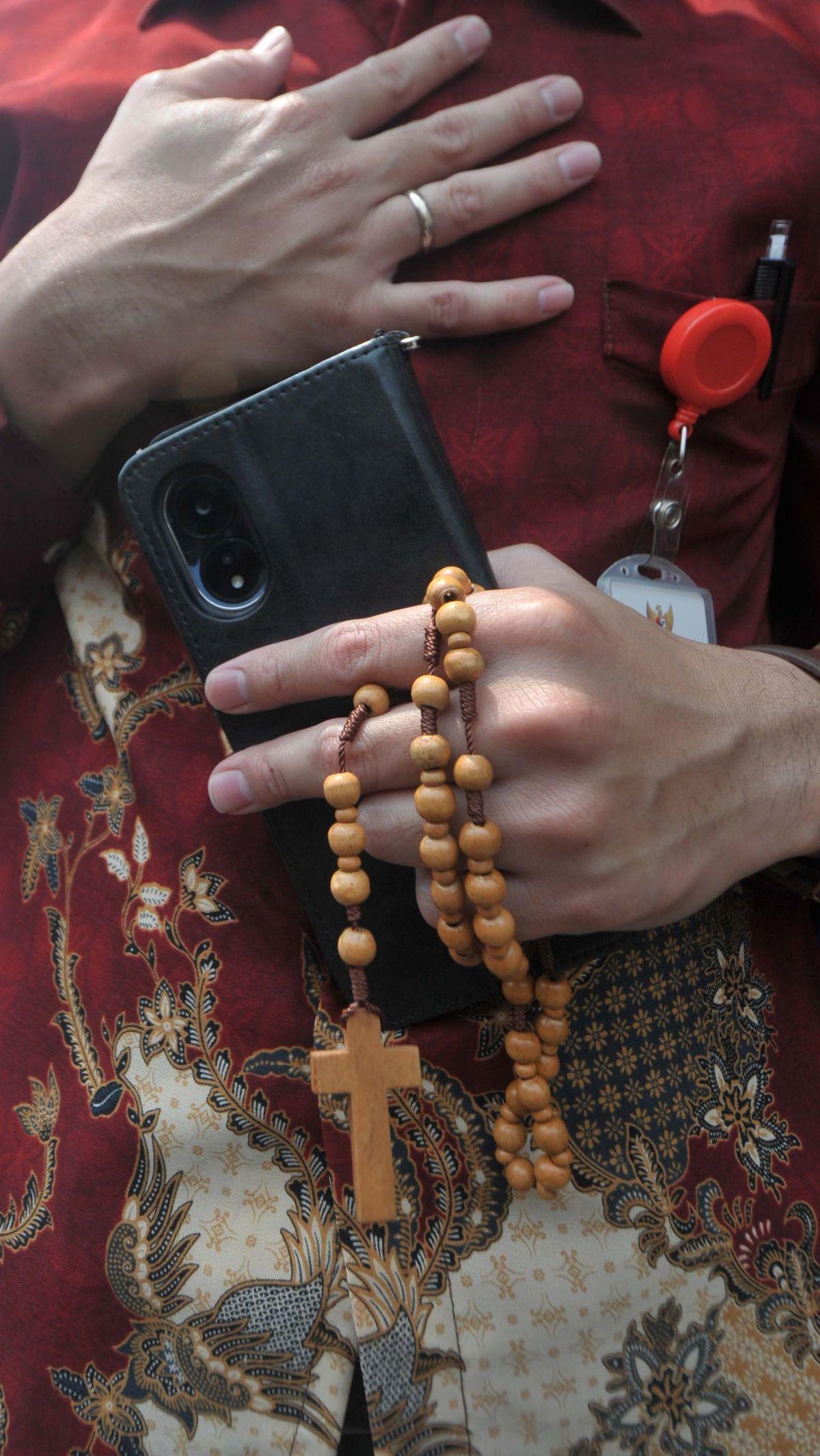 Dia mengatakan, kepolisian akan pastikan kehadiran Paus Fransiskus di Kedutaan Vatikan ini berjalan lancar.&nbsp; Foto: Merdeka.com/Imam Buhori