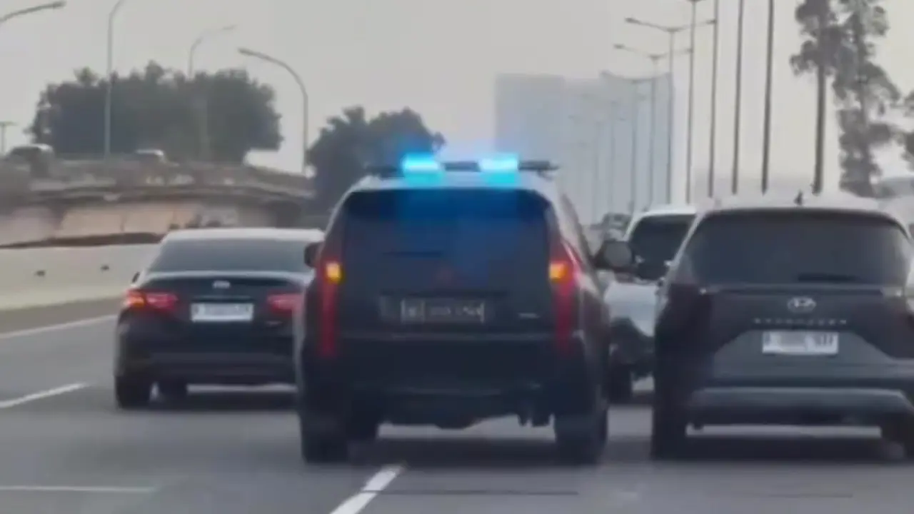 Ditlantas Polda Metro Jaya Gandeng Propam Usut Viral Mobil Pajero Pelat Dinas Polri Ugal-ugalan