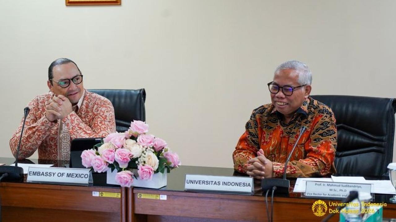 UI dan Meksiko Perkuat Sinergi Pendidikan, Jajaki Kerja Sama Komprehensif