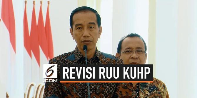 VIDEO: Jokowi Perintahkan Tunda Pengesahan Revisi KUHP