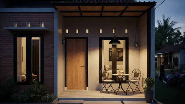 5 Ide Rumah Kecil di Kampung tapi Punya Sudut Ngopi Estetik ala Cafe, Instagramable