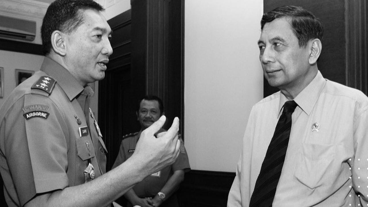 Sjafrie Zaman Bintang Tiga Bareng Menhan Juwono Era SBY