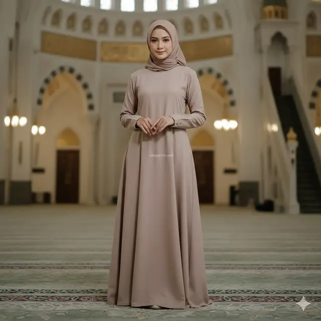 Model Gamis untuk Salat Tarawih