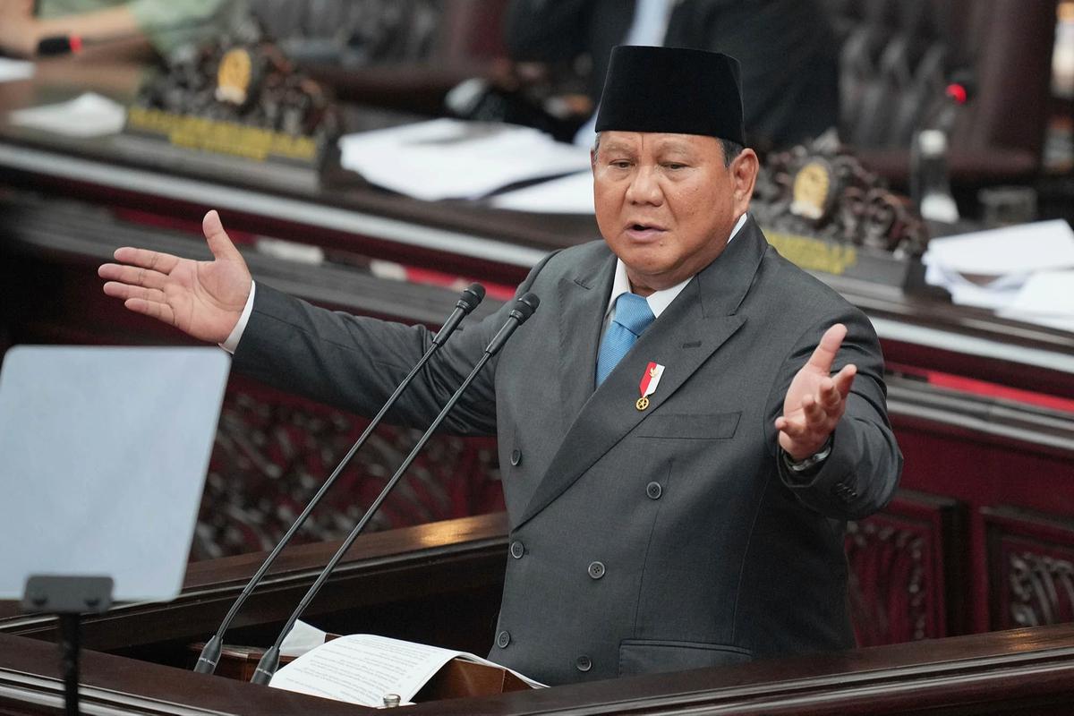 FOTO: Prabowo Sampaikan Arah Kebijakan Fiskal RAPBN 2027 di DPR