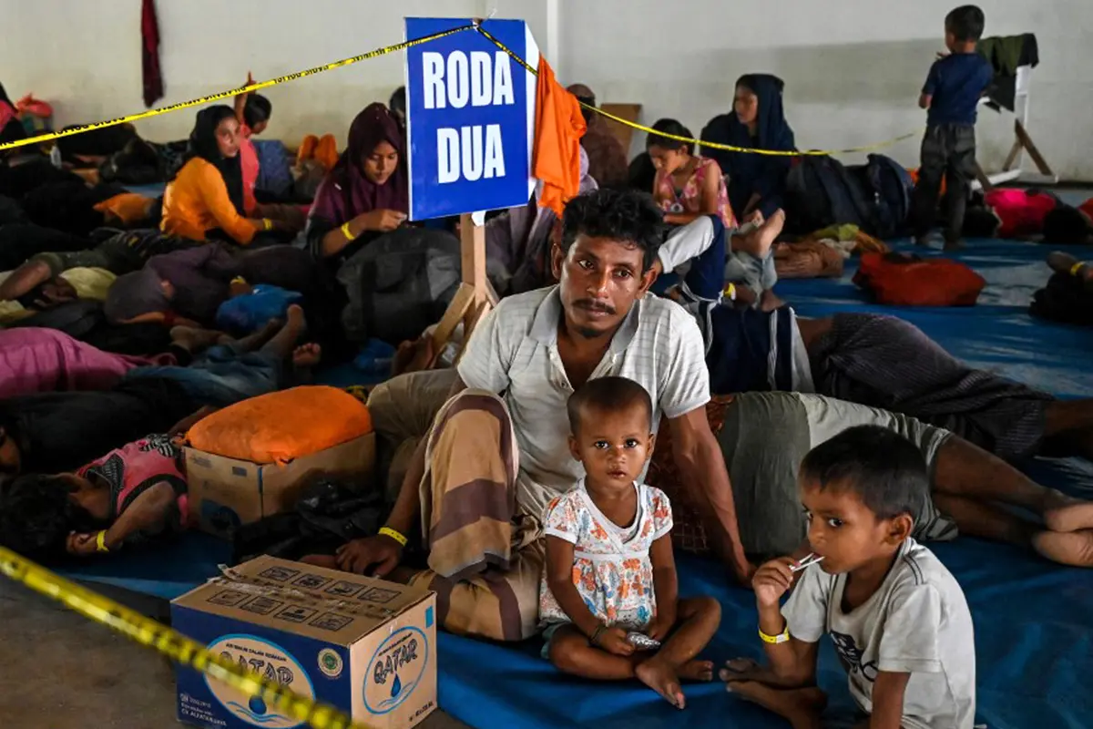Pengungsi Rohingya di Aceh