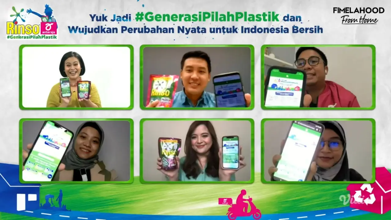 Fimelahood From Home bersama Rinso x Anteraja