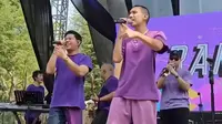 6 Potret RAN Manggung di Senayan Pakai Outfit Ungu, Nyanyi Pandangan Pertama Hingga Dekat di Hati