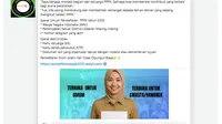Cek Fakta: Tidak Benar Ini Link Pendaftaran PPPK 2025