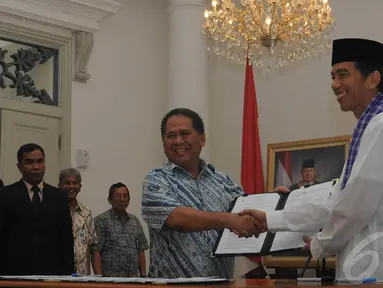 Jumat (30/5/2014) adalah hari terakhir Joko Widodo menjabat sebagai gubernur DKI (Liputan6.com/Herman Zakharia).