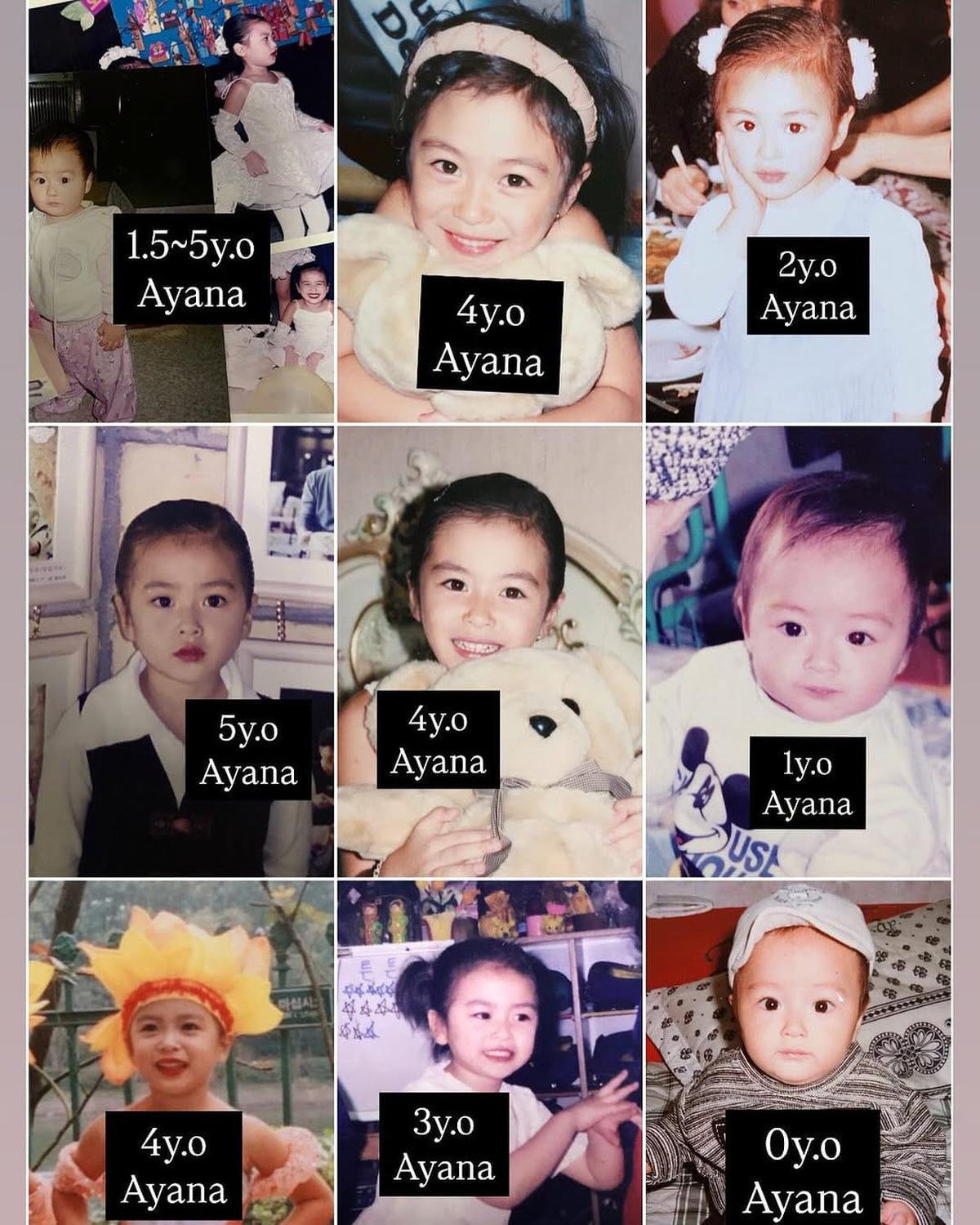 4 Potret Masa Kecil Ayana Jihye Moon, Tampak Menggemaskan