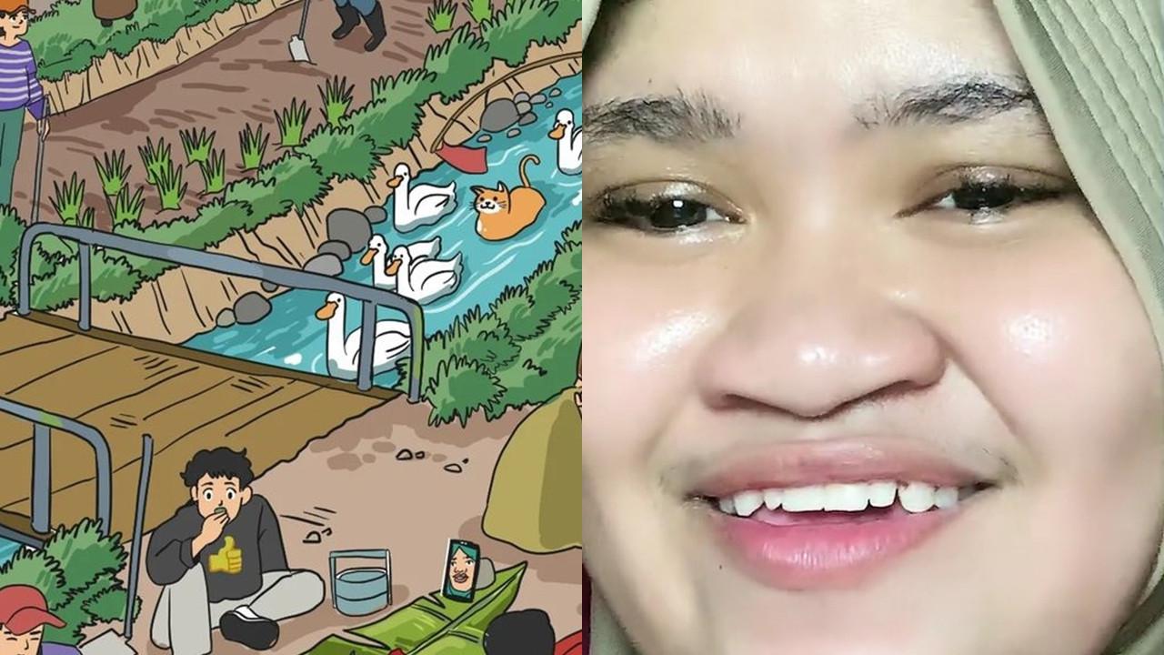 Lukisan Intan di Unggahan Foto Jokowi