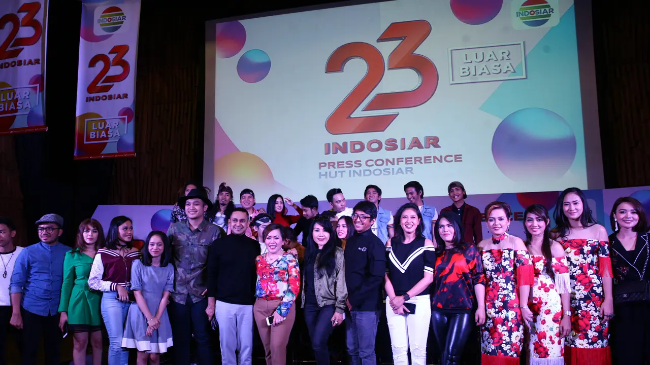 [Bintang] Preskon Ulang Tahun Indosiar ke 23