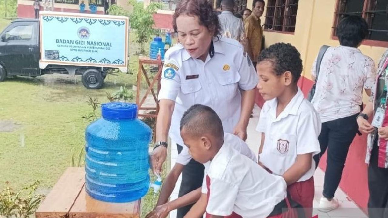 Tahukah Anda? Pentingnya Fasilitas Cuci Tangan Sekolah Dukung Program Makan Bergizi Gratis di Biak