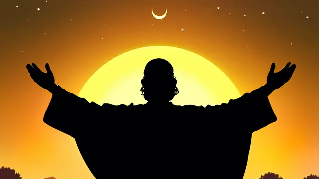 Mukjizat Nabi Ishaq AS (Foto: Reve Art AI)