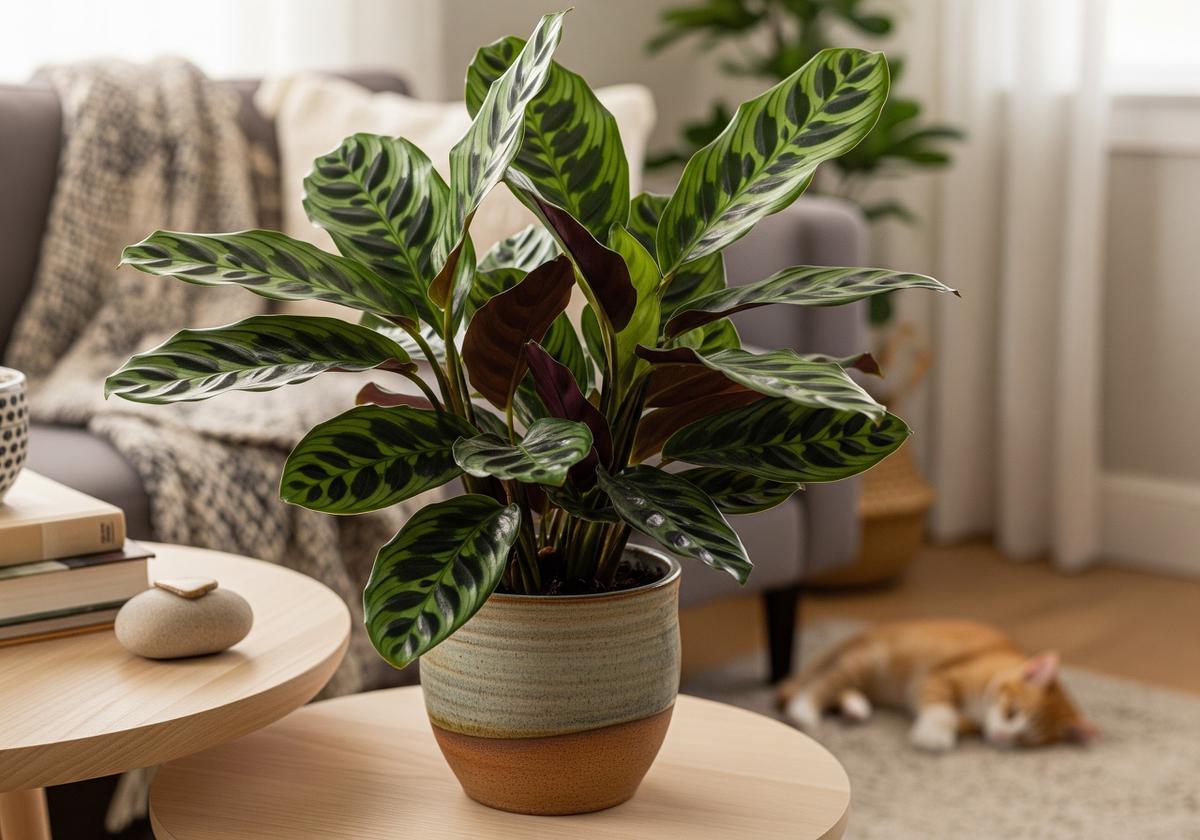 Rattlesnake Plant (Calathea lancifolia)