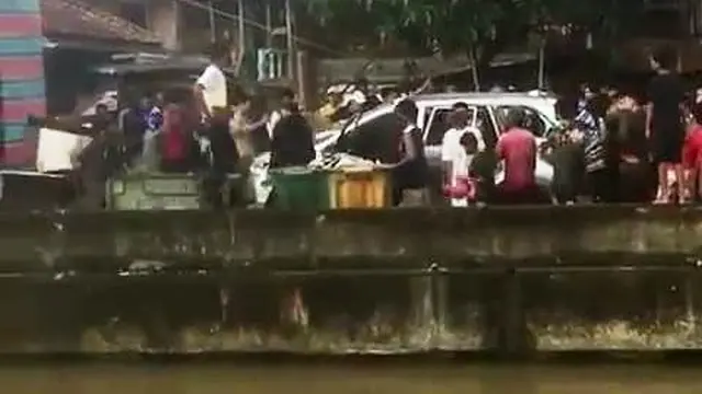 Fakta-Fakta Warga Palembang Dorong Mobil Ugal-Ugalan ke Sungai