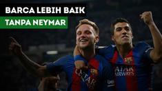 Gelandang Barcelona, Ivan Rakitic merasa Barcelona lebih baik tanpa Neymar yang hijrah ke PSG.