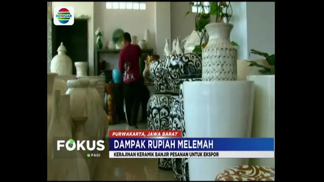 Dolar Naik, Pengusaha Keramik di Purwakarta Malah Banjir Order Ekspor