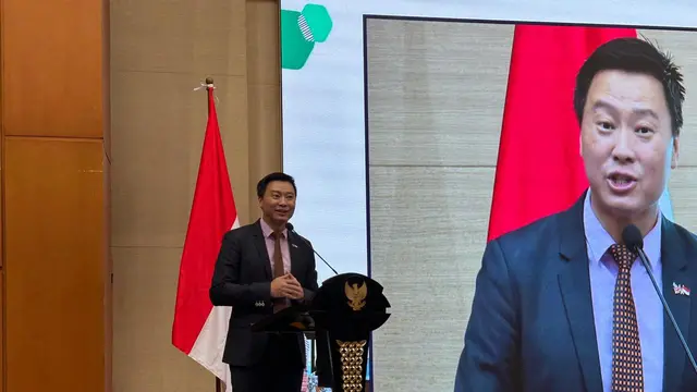 Summer Xia, Country Director Indonesia dan Direktur Asia Tenggara British Council dalam acara dialog di Kemendikdasmen, Selasa (21/1/2025). (Liputan6.com/Benedikta Miranti)