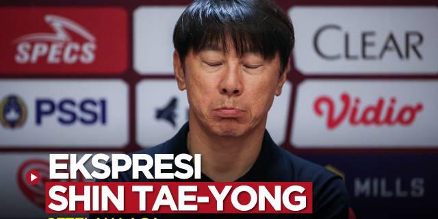 VIDEO: Ekspresi-Ekspresi Menarik Shin Tae-yong setelah Laga Timnas Indonesia U-20 Vs Fiji