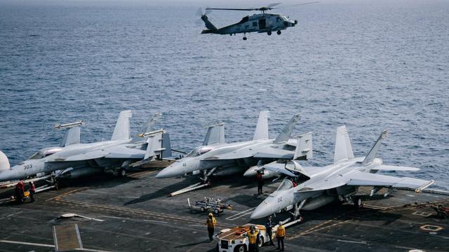 US Navy Aircraft Crash in South China Sea: Helicopter and Fighter Jet Down Within 30 Minutes