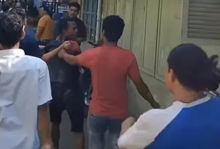 Aksi nekat residivis kasus pencurian ini berakhir memalukan. (Foto: Istimewa)