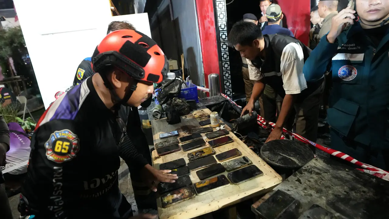 Kebakaran bar di Bangkok, Thailand
