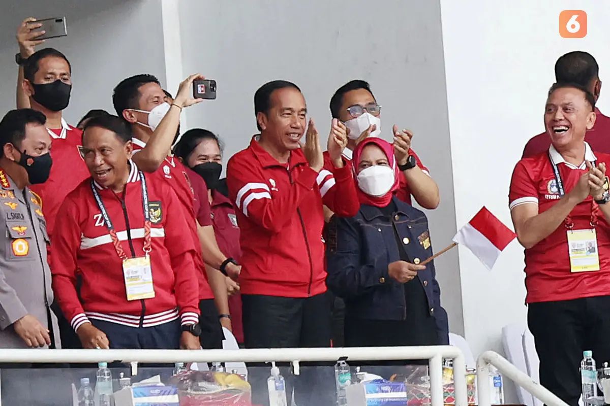 Presiden Jokowi Hadir di Laga Timnas Indonesia melawan Kamboja