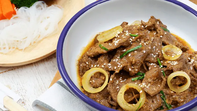 Resep Makanan Sehat Beef Sukiyaki untuk Kontrol Lemak dan Garam