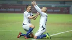 PSIS Semarang menang tipis 3-2 atas Persebaya Surabaya dalam laga pekan ke-6 BRI Liga 1 2021/2022 di Stadion Wibawa Mukti, Cikarang, Minggu (3/10/2021). Hasil ini mengantarkan PSIS ke peringkat kedua klasemen sementara di bawah Bhayangkara FC dengan raihan 12 poin. (Bola.com/Bagaskara Lazuardi)