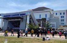 Fakta Mengejutkan: Teras Gedung KPT Brebes Ambruk Padahal Baru Setahun Diresmikan, Pemkab Selidiki Penyebabnya