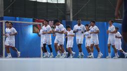 Para pemain Timnas Futsal Indonesia pada pemusatan latihan di Tifosi Sport Center, Jakarta Timur, Rabu (1/4/2026). (Dok. Timnas Futsal Indonesia)