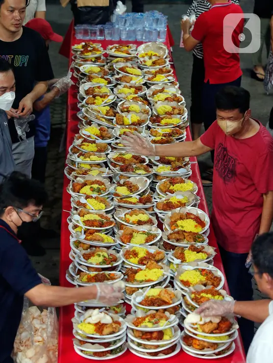Vihara Dharma Bhakti kembali menggelar buka puasa bersama tahun ini. (Liputan6.com/Angga Yuniar)