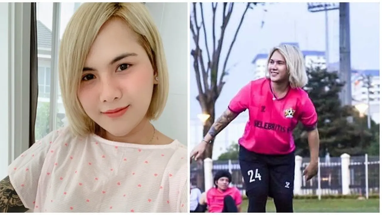 6 Potret Evelin Nada Anjani Main Sepak Bola, Tetap Semangat Meski Hujan