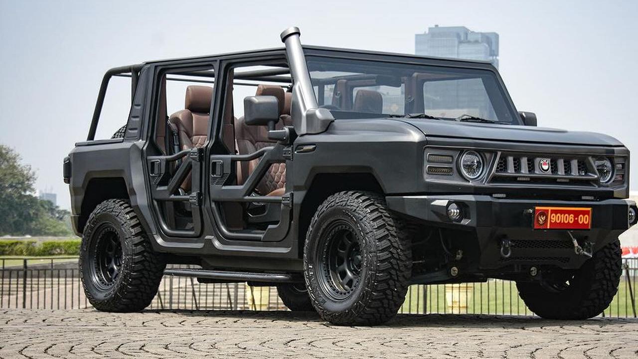 Didesain Khusus, Ini Mobil “Maung” Buatan Pindad yang Digunakan Paus Fransiskus