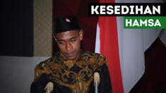 Berikut ungkapan kesedihan Hamsa Lestaluhu yang gagal tampil membela Timnas U-16 di Piala AFF U-15 karena cedera ACL.