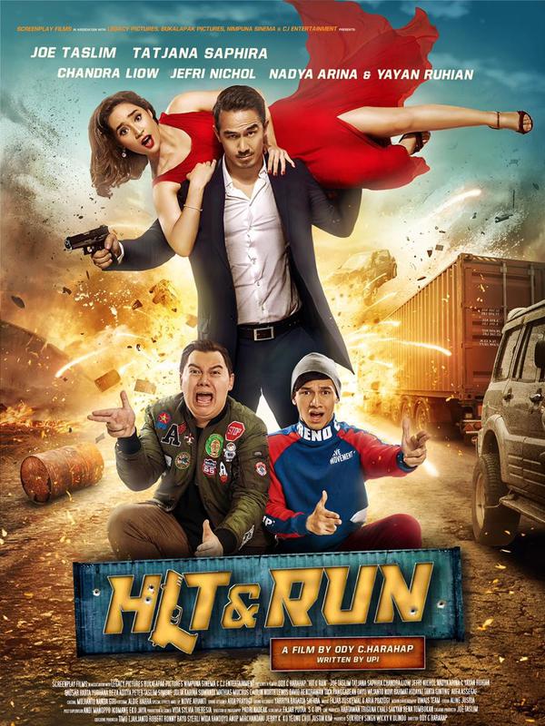 Poster film Hit and Run. (Screenplay Films)