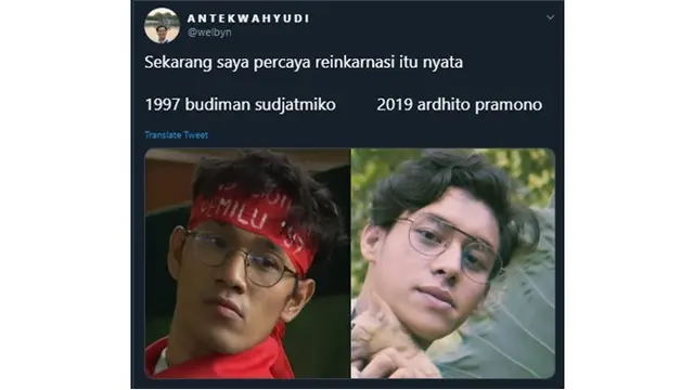 6 Potret Cocoklogi Selebriti yang Mirip dengan Politisi