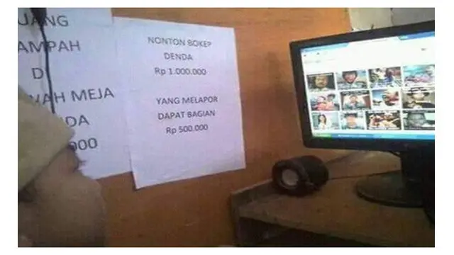 Tulisan Kocak Saat di Warnet Ini Malah Bikin Cengar-Cengir